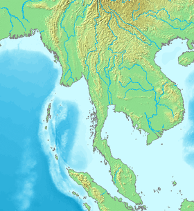 Carte de l'Indochine.
