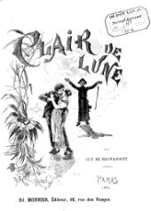 Guy de Maupassant - Clair de luneÐvu